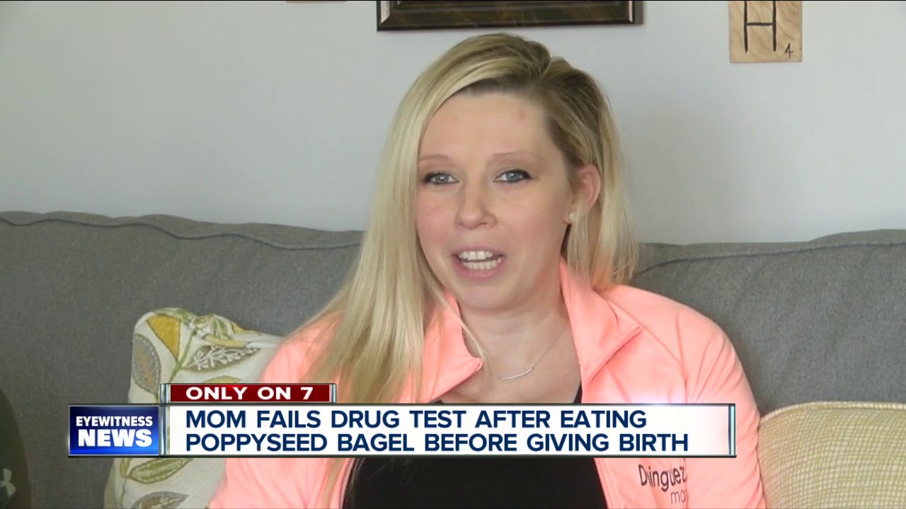 Mom fails drug test after eating poppyseed bagel before giving birth