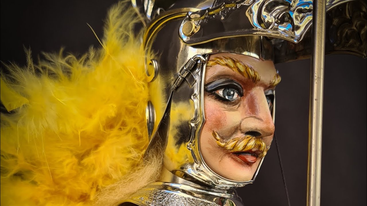 Rinaldo h55cm - Pupi siciliani - Opera dei Pupi Siracusa