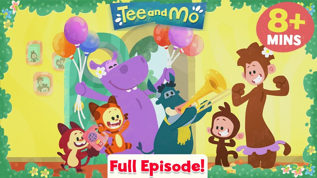 Mo's Birthday 🎂🥳 Tee and Mo 🐒 FULL EPISODE 🙈