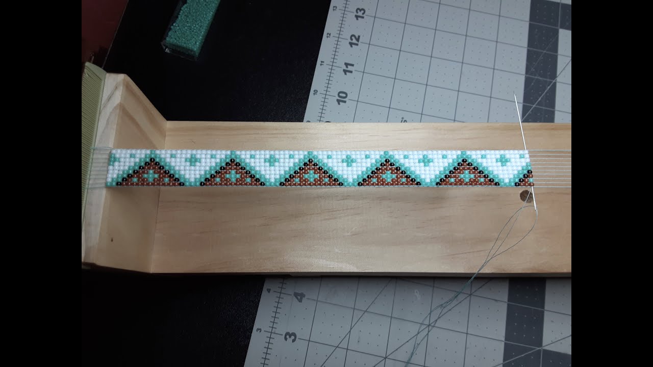Starting and Ending Threads in Bead Loom work