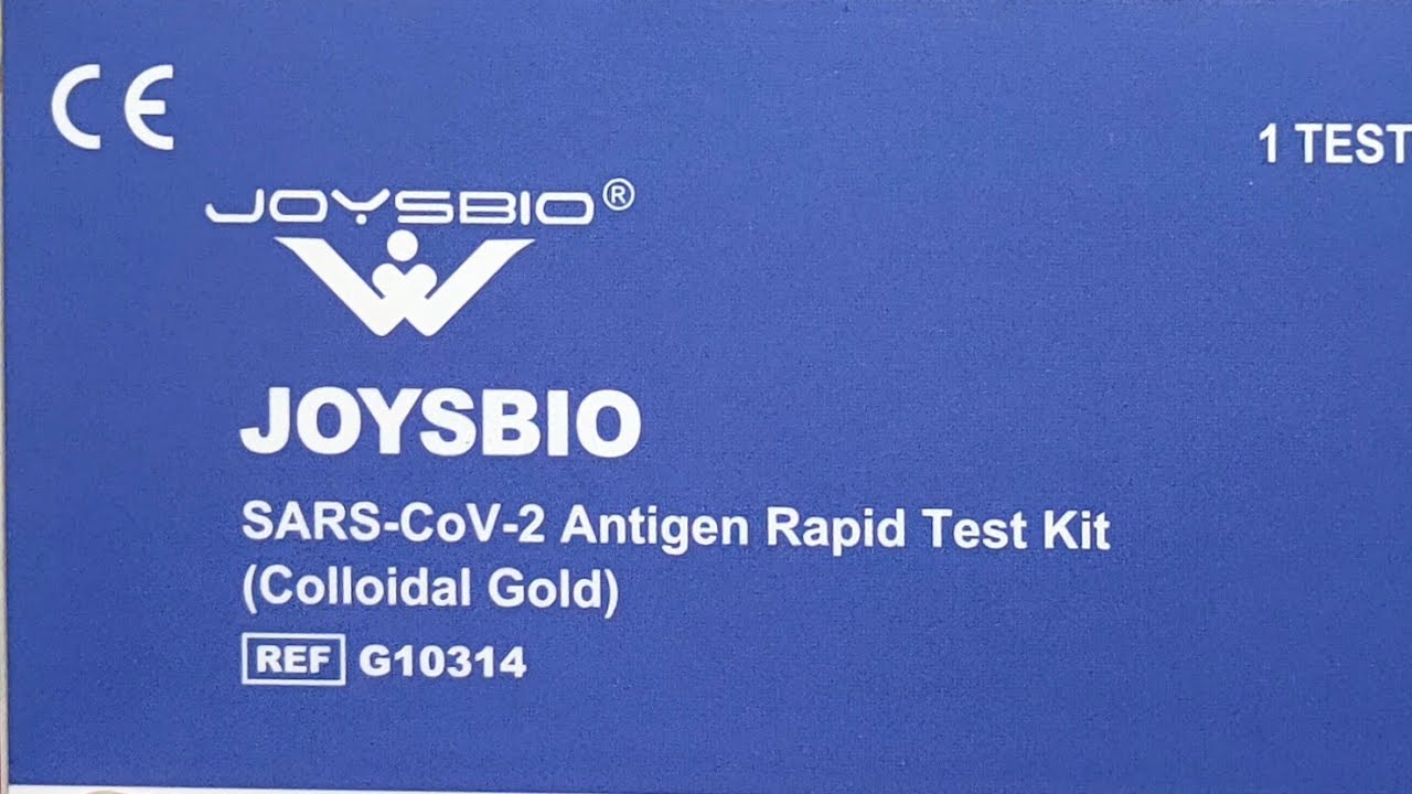 First Time using COVID Antigen Rapid Test Kit (JOYSBIO)