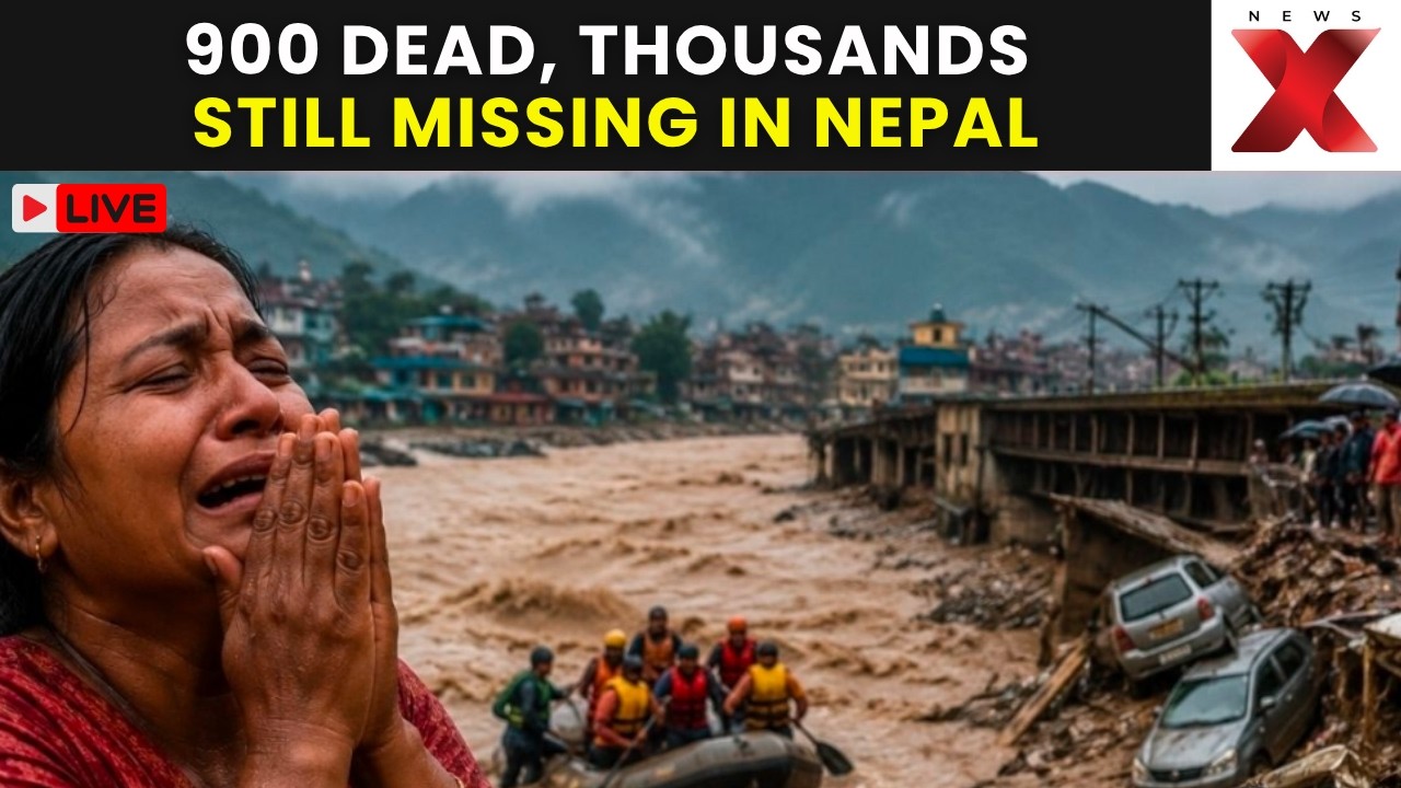 Nepal Flood Havoc LIVE : Death Toll Crosses 900, Over 4,200 Missing In Massive Disaster | NewsX
