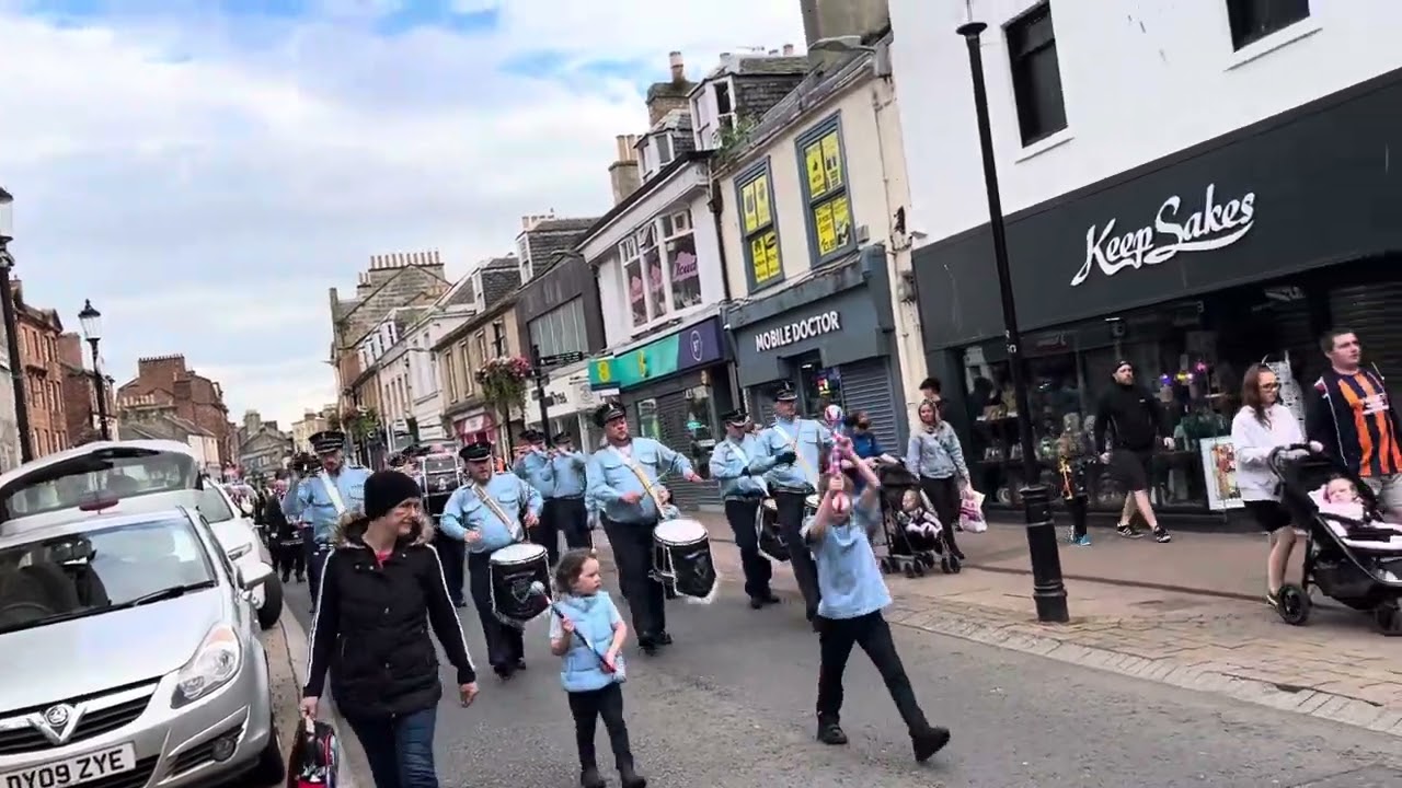 Ayr Protestant Boys & RBP 827 Ayr High Street 12/08/23