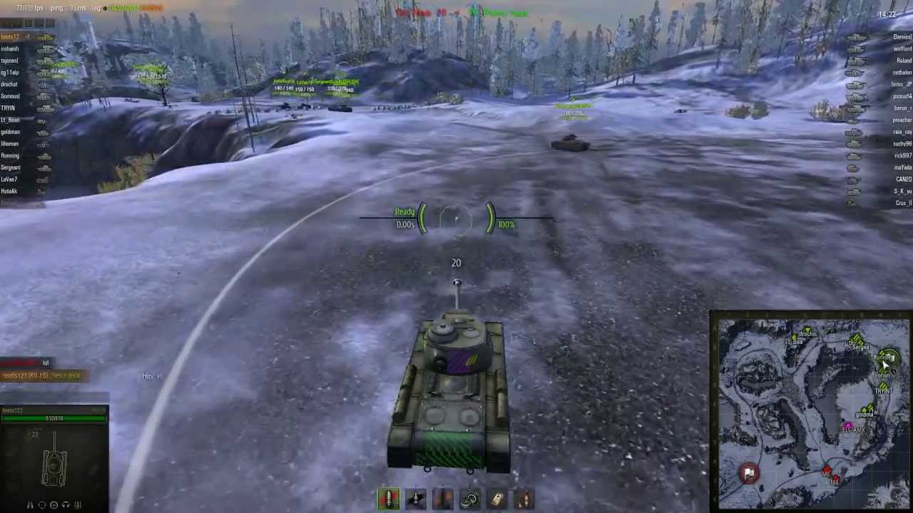 Kv1-s Team killing 6 people, BANNED world of tanks.