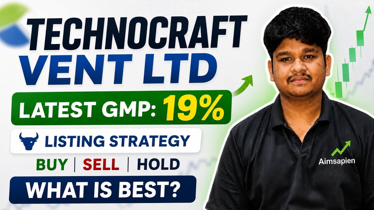 Technocraft Ventures Ltd IPO mai kya kare listing ke din? | Aimsapien 