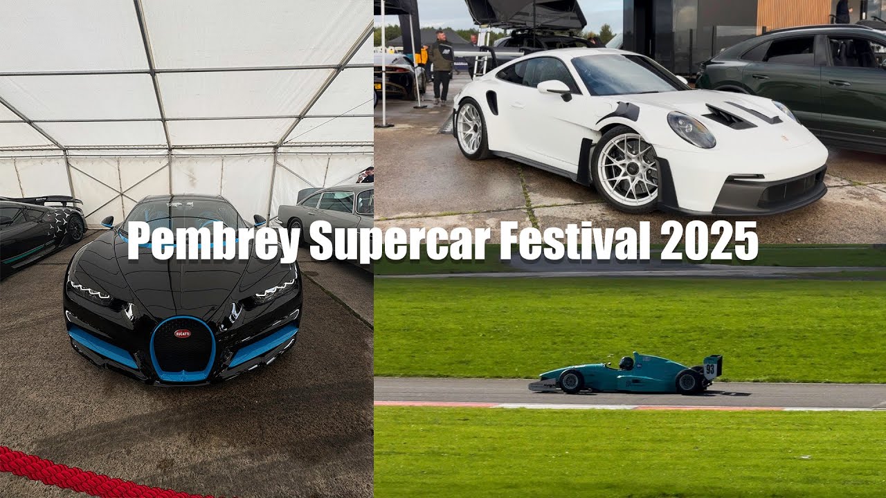 Pembrey Supercar Festival | Bugatti Chiron, Porsche GT3RS, F1 Cars & More