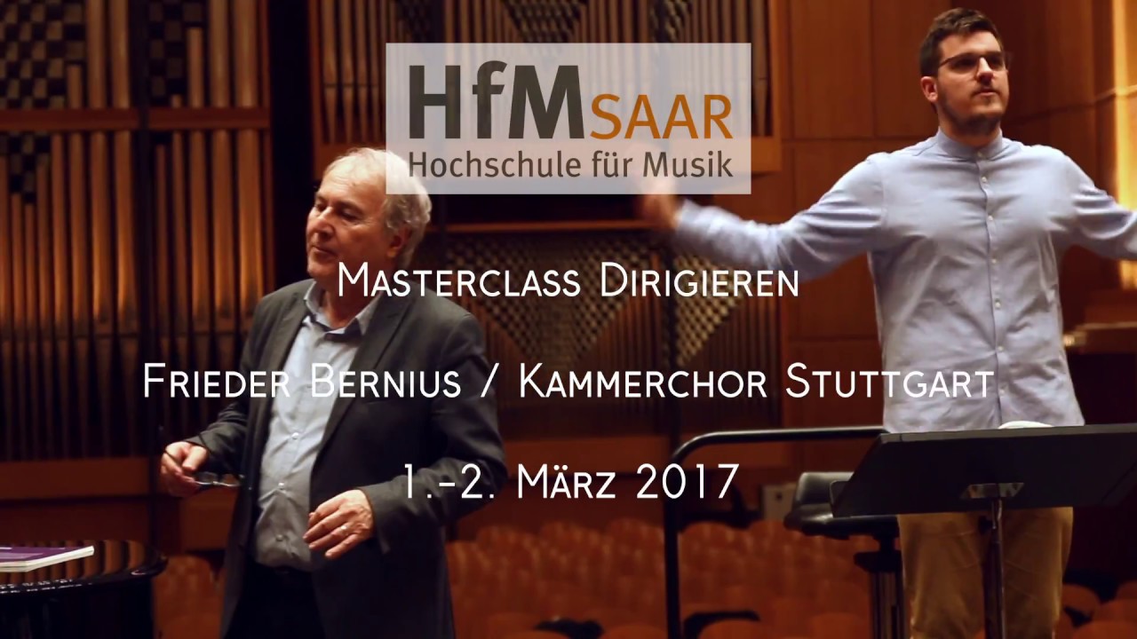 KKK Festival - Frieder Bernius Masterclass Dirigieren