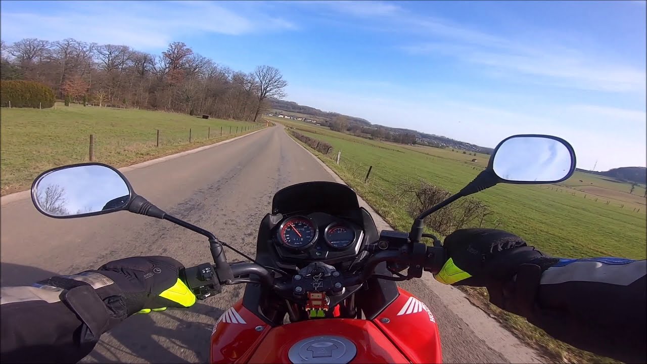 Petit trip en Honda CBF 125