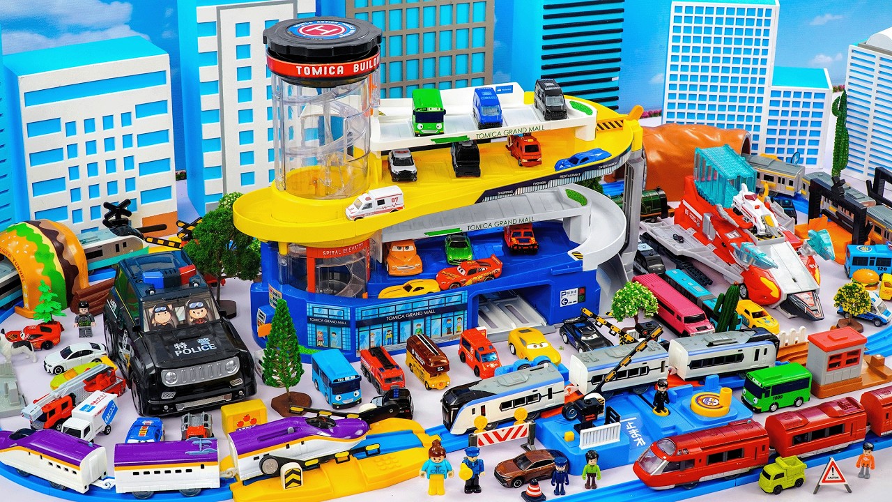 Plarail Shinkansen ☆ Construction of multi-purpose through Henry's Tunnel Blue Mountain Quarry