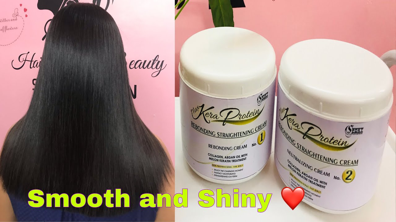 Max KeraProtein Rebonding Straigthening Cream