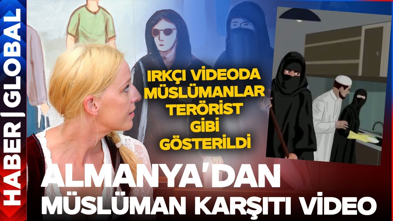 Almanya'da Müslüman Karşıtı Videoya Tepki Çığ Gibi Büyüyor