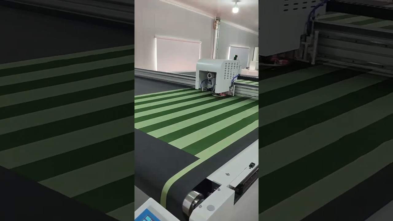 Label applicator for digital knife cutting machine #label #applicator #digital #knife #cutter