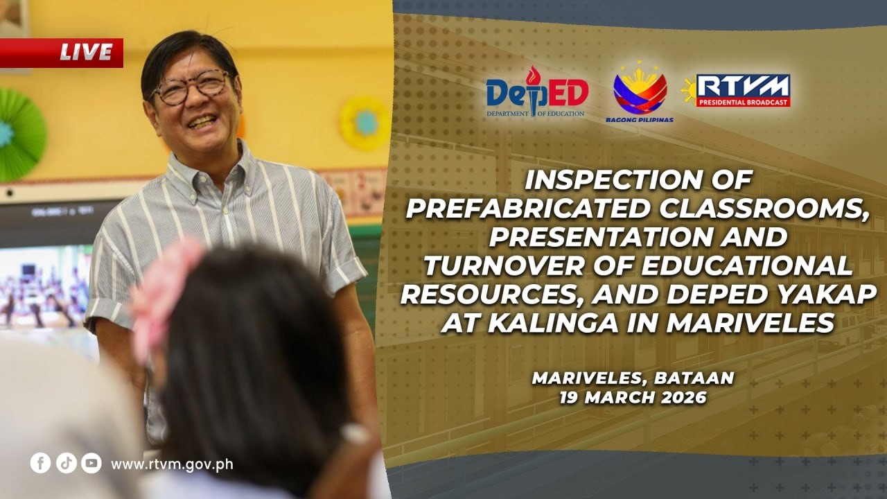 Inspection of Prefabricated Classrooms, Presentation of Educational Resources, and YAKAP at Kalinga