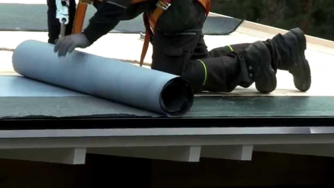 Icopal TopSafe Pro -tiivissaumakatteen asennus