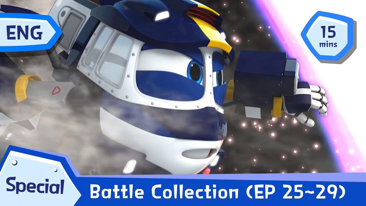 Robot Trains S1 Best battle Scene EP 25~ 29｜Special Compilation｜ENG