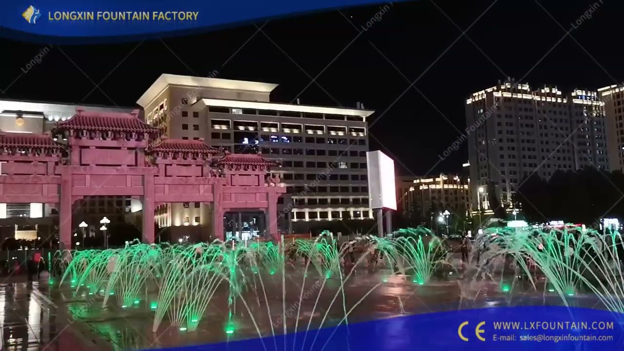 Floor Fountain made by Longxin Fountain Factory