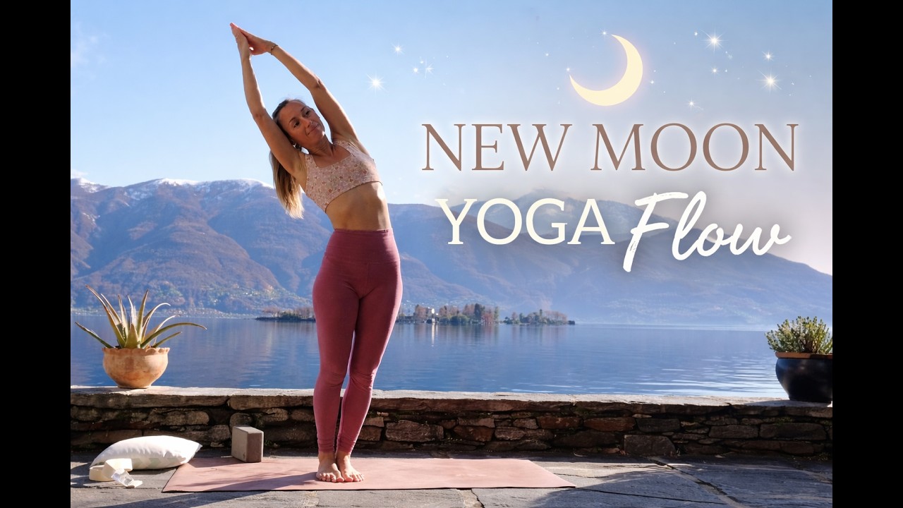 🌕 New Moon Yoga Ritual | Grounding 10-Min Flow for Manifestation & Lunar Energy | Soluna Yoga