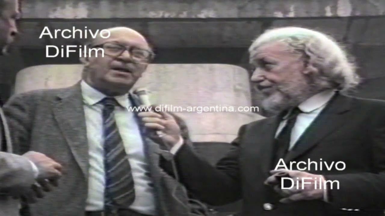 Reportaje a Clorindo Testa - Biblioteca Nacional - Centro Cultural Recoleta 1988