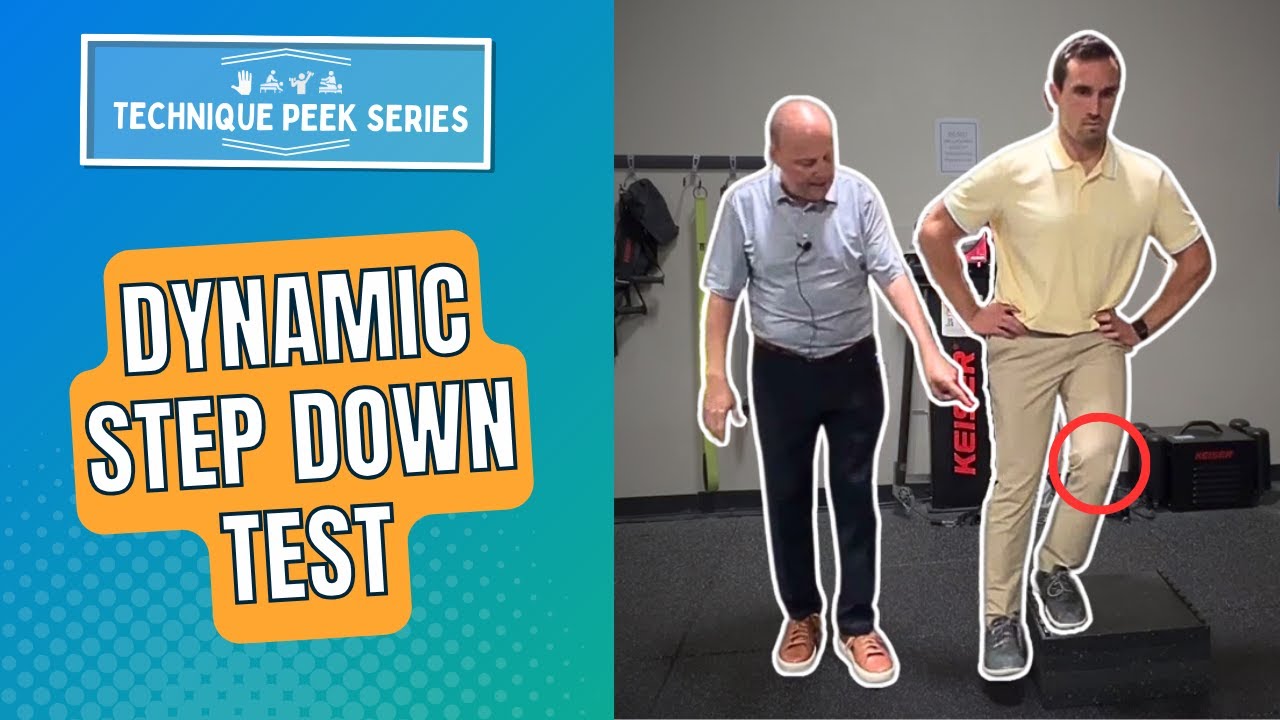 How to Perform and Grade the Lateral Step Down Test | Technique Peek Series