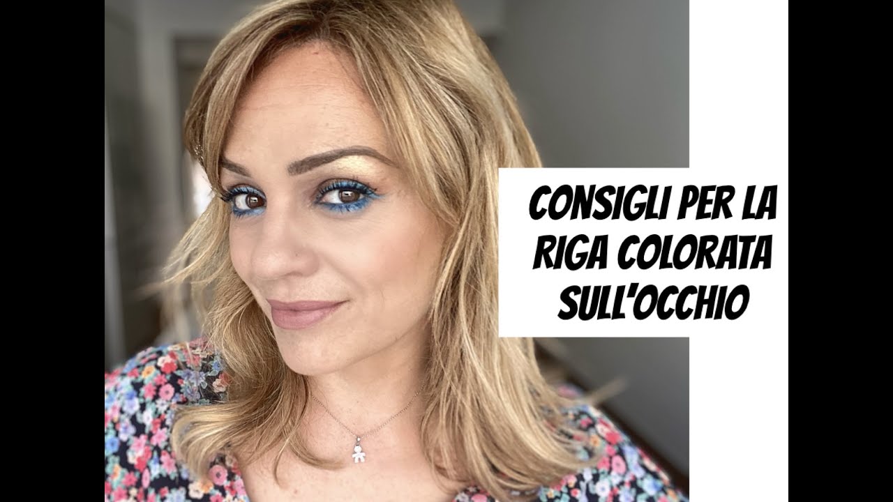 Consigli su come creare una riga colorata nel trucco occhi