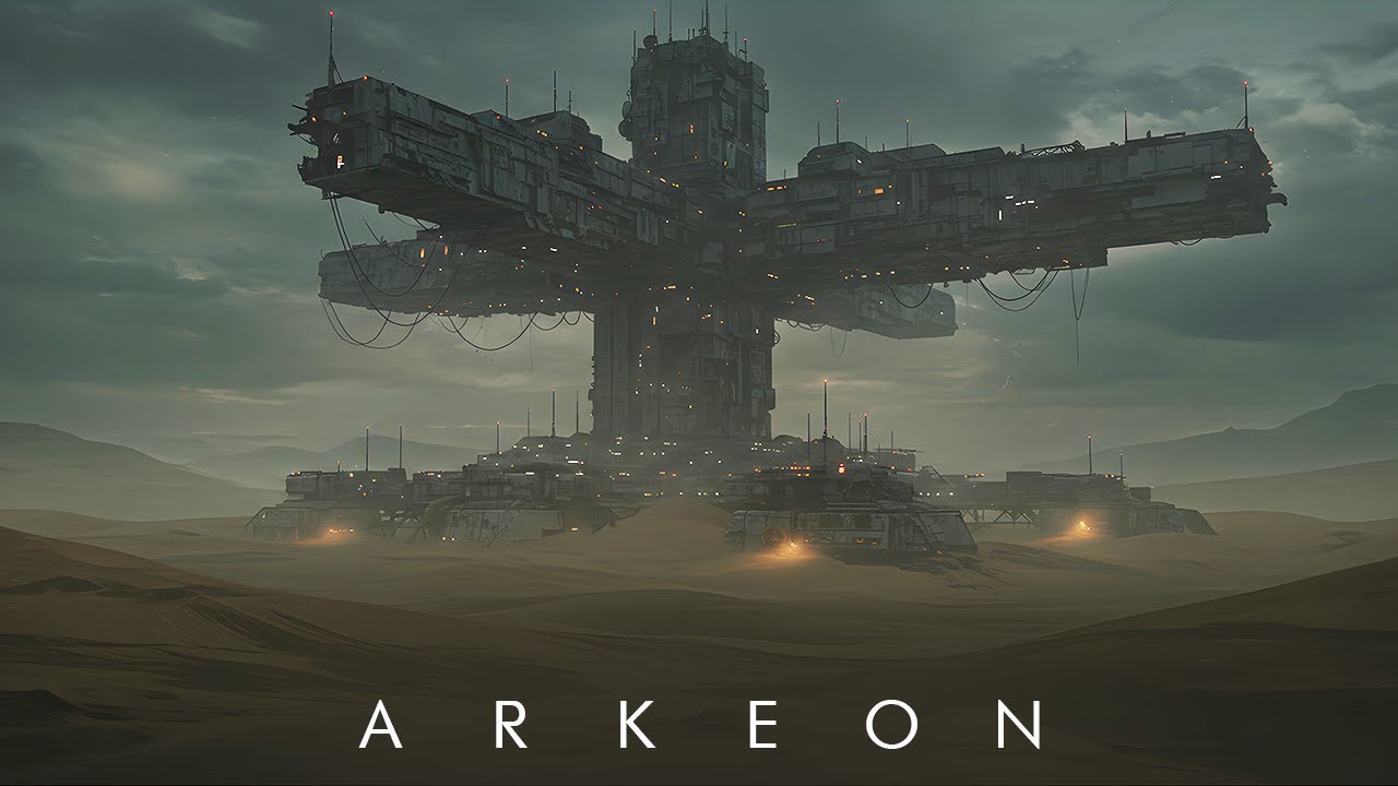 ARKEON | Dark Dystopian Ambient | Alien World Soundscape | Dystopian Ambience, Background