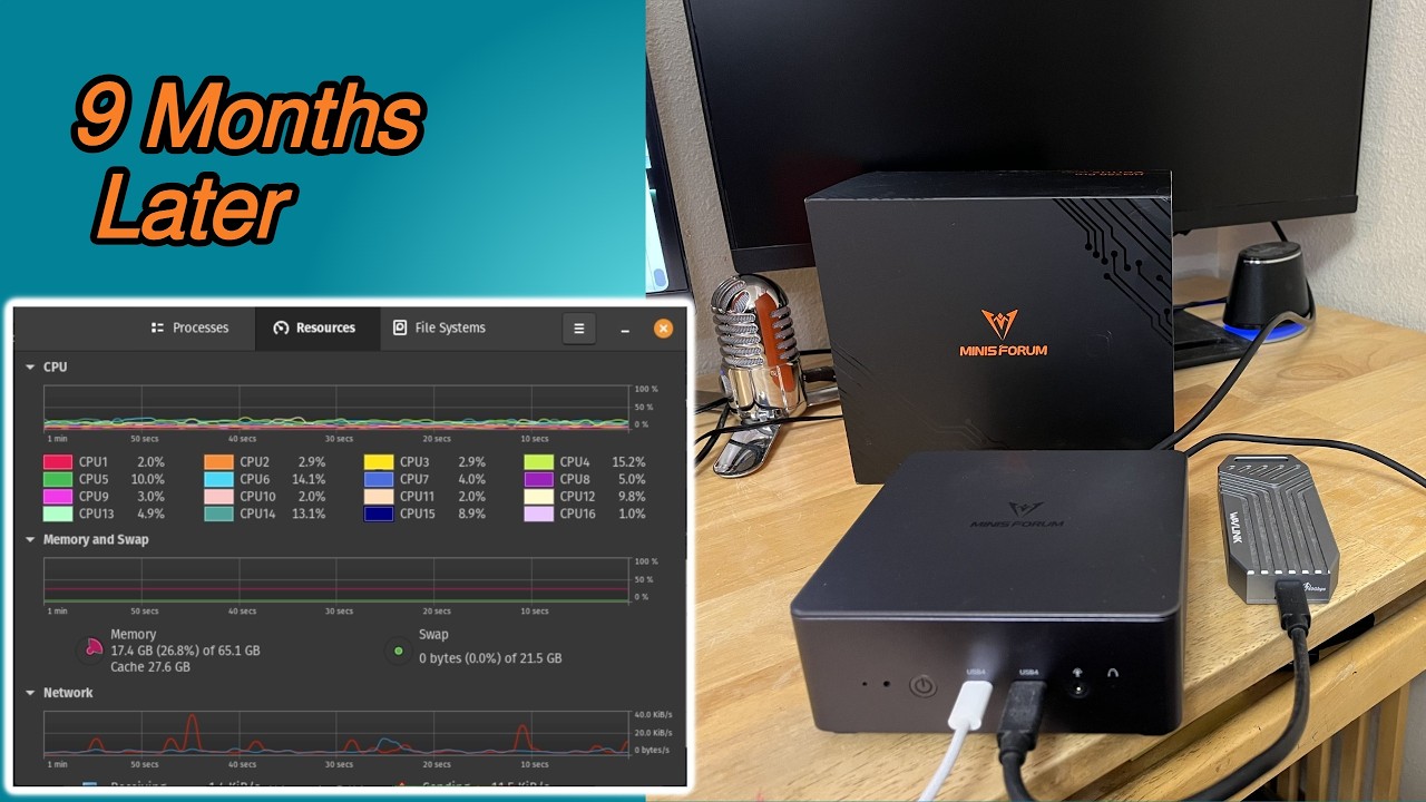 Обзор мини-ПК MINISFORUM UM790 Pro после длительного использования