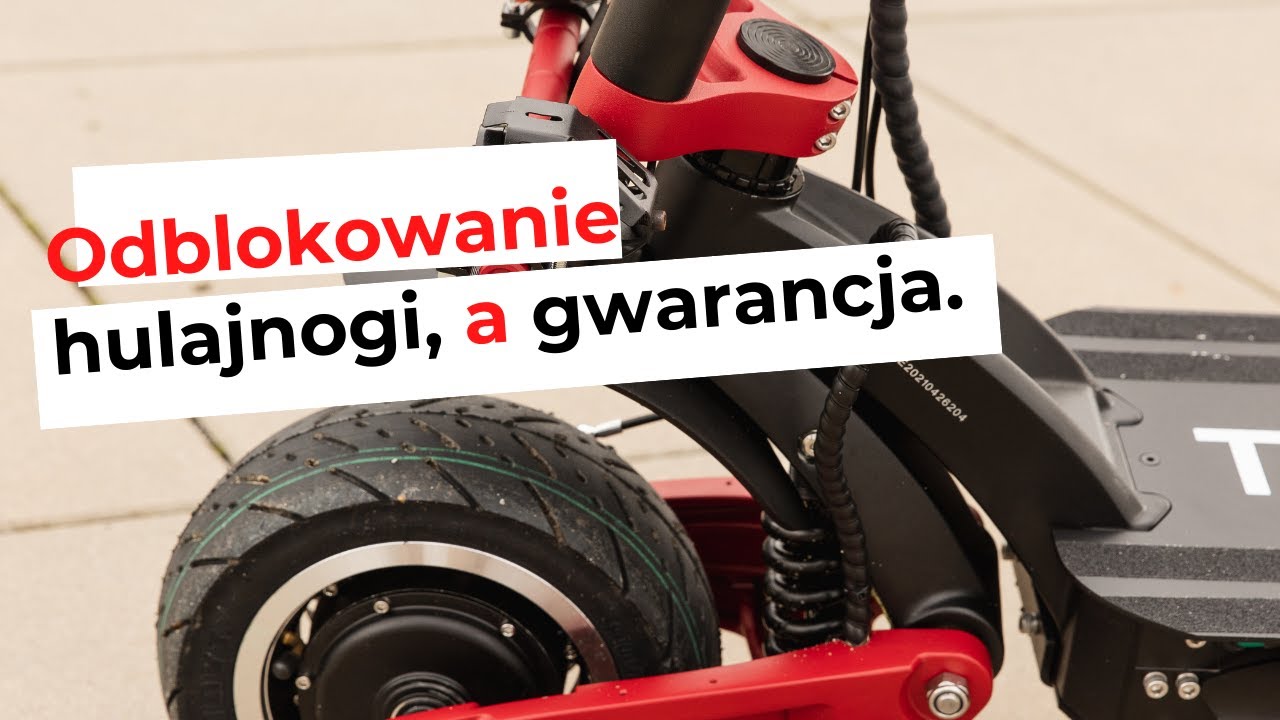 Czy odblokowanie hulajnogi elektrycznej Techlife wpływa na gwarancję? || Mobiway.pl