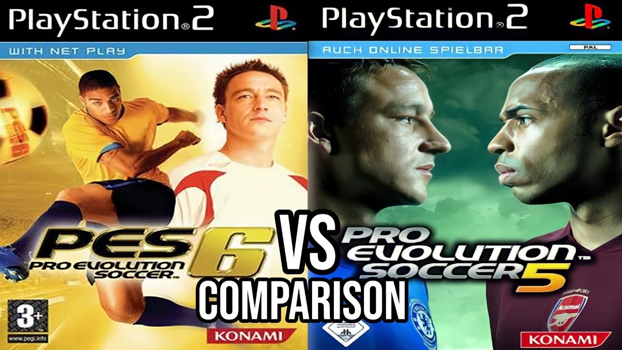 PES 6 Vs PES 5 PS2