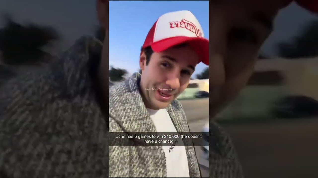 David Dobrik's $10,000 Bet