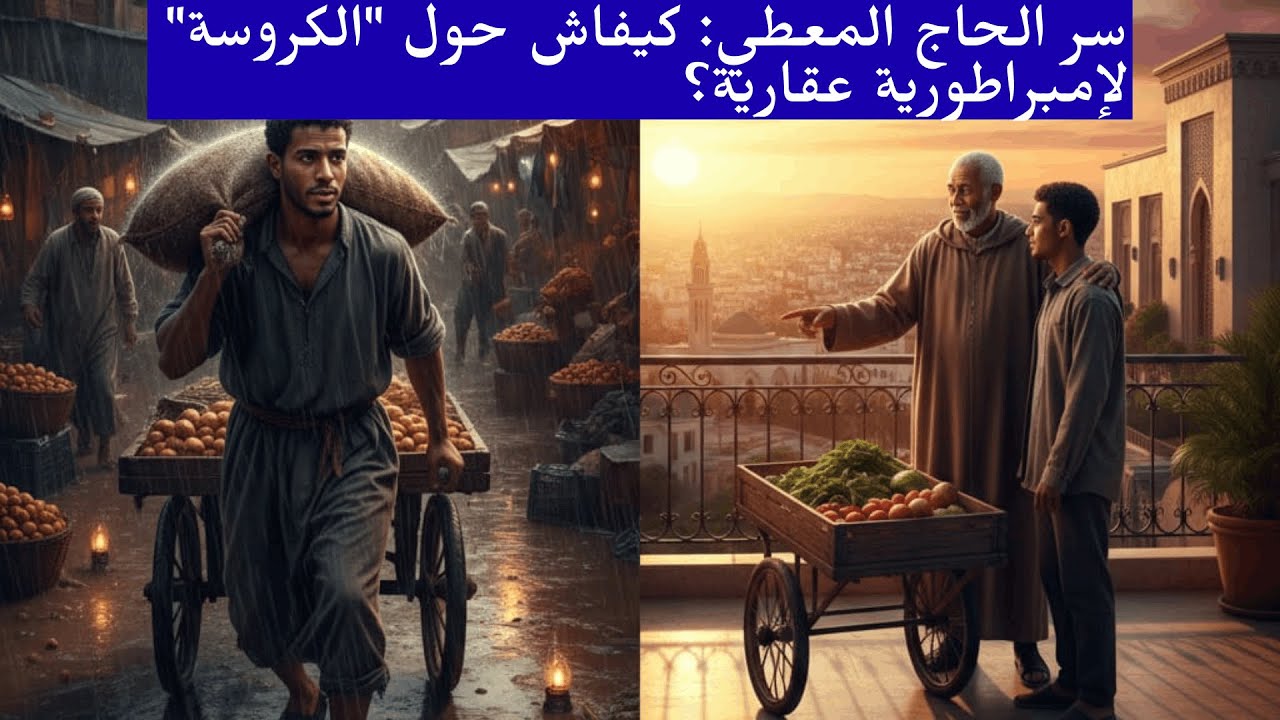 ​من خنشة د البصلة لفيلا فكازا: قصة كفاح الحاج المعطي.