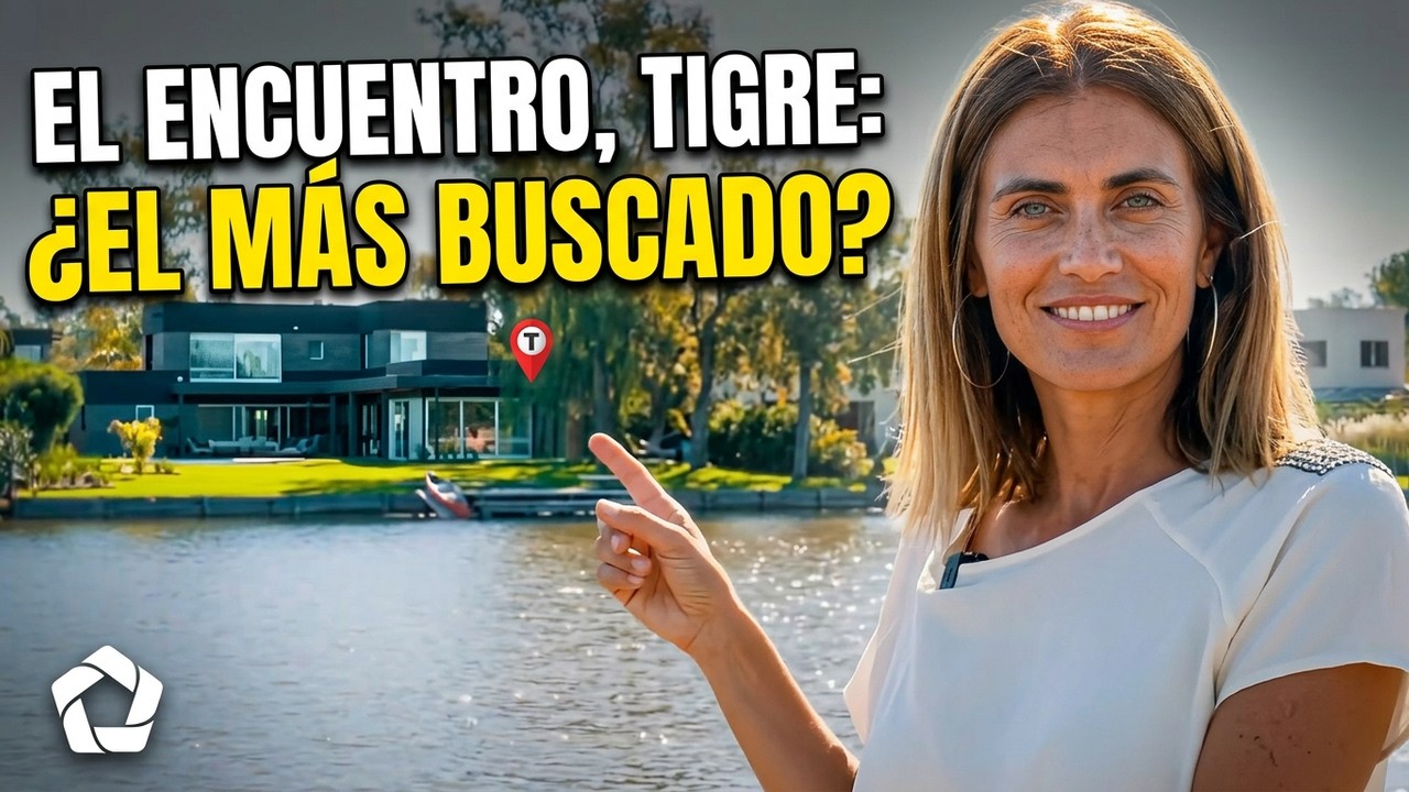 Barrio EL ENCUENTRO, Tigre. Uno de los barrios privados MÁS BUSCADOS de Zona Norte.