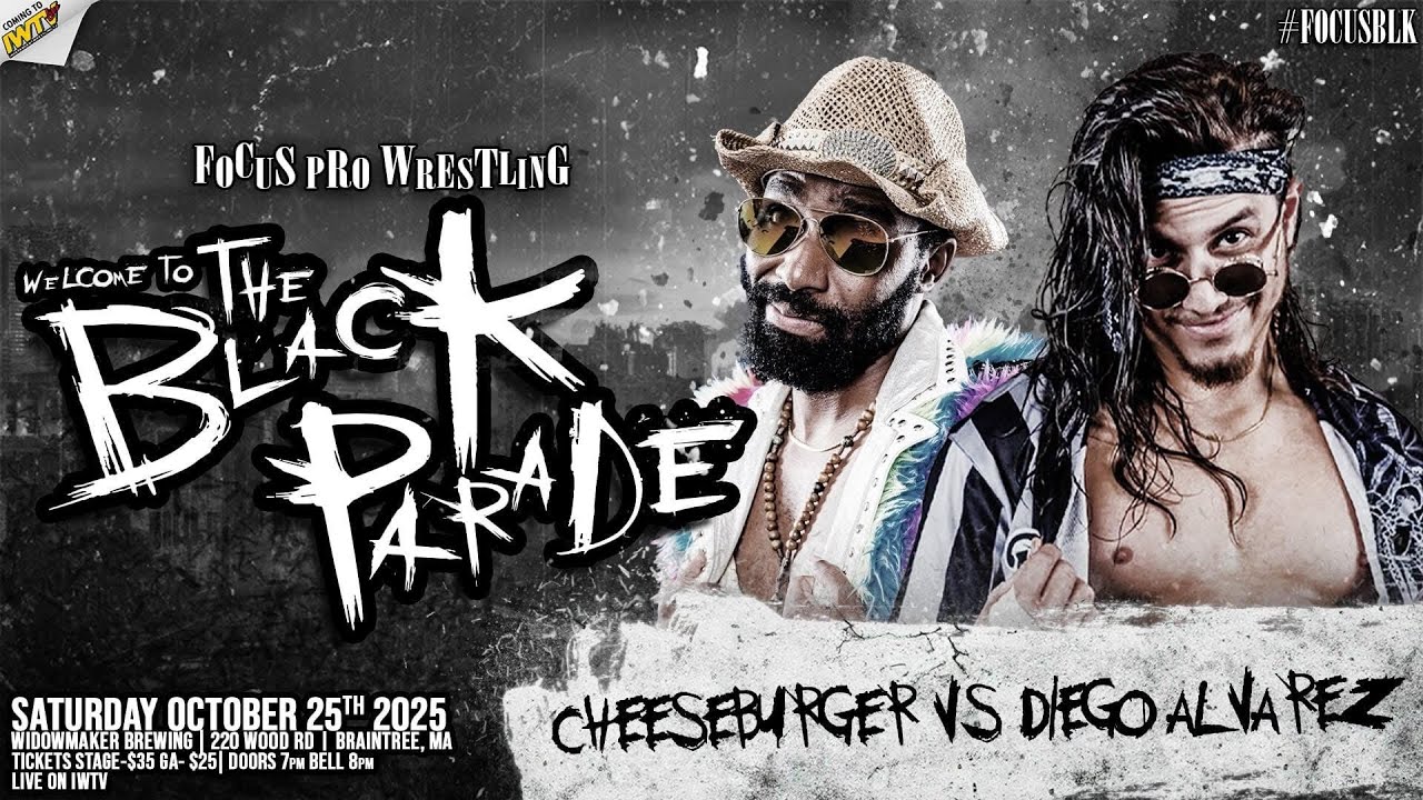 Focus Pro Wrestling : Cheeseburger vs Diego Alvarez 
