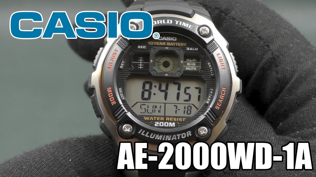CASIO AE-2000WD-1A