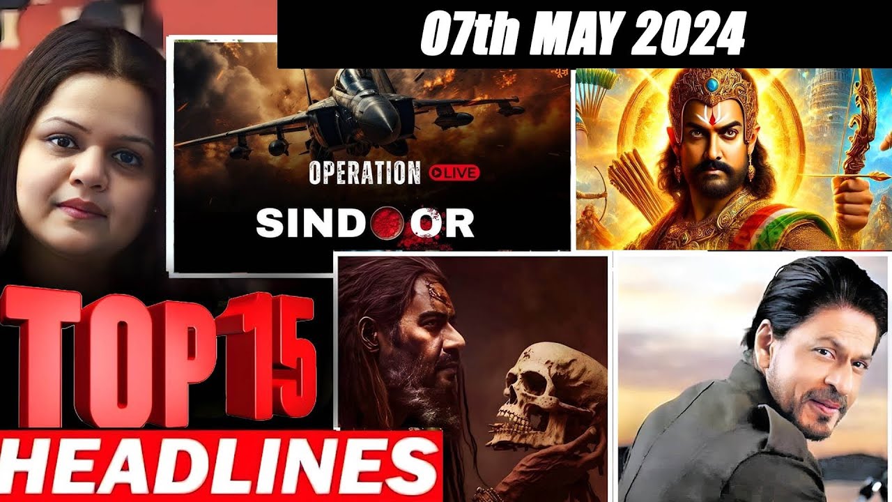 Top 15 Big News of Bollywood | 7th  MAY 2025 | Salman Khan , Ramayana, Sunny Deol