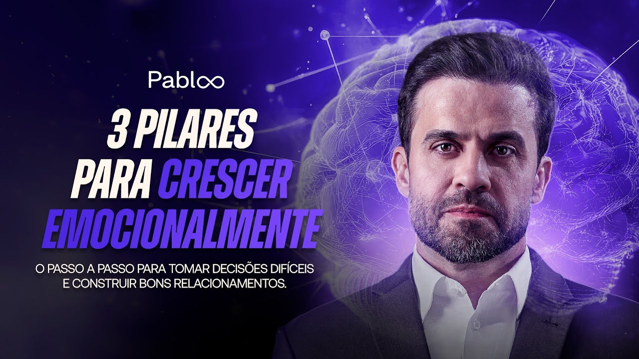 3 pilares para crescer emocionalmente com Pablo Marçal AO VIVO - 14/12, Sábado, às 18h.