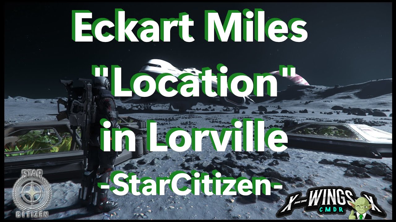Star Citizen - How to find Miles Eckart after getting the invitation for the Appointment.