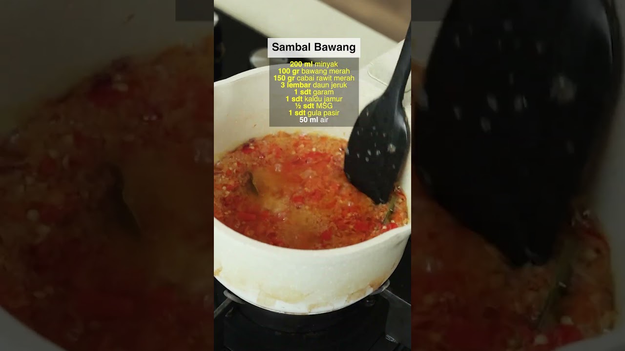 Resep Sambal Bawang