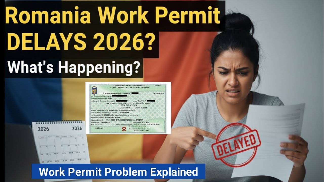 Why Romania Work Permit Is Delayed in 2026 🇷🇴 || Latest Updates & Reasons Explained