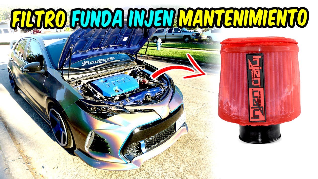 Filtro de alto flujo INTAKE Mantenimiento del HYDRO SHIELD en Español