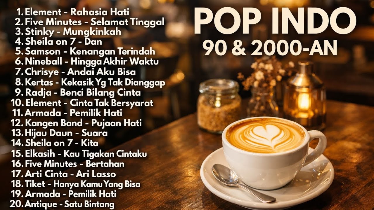 LAGU POP 90AN & 2000AN INDONESIA HITS DAN POPULER | Playlist Galau Nostalgia Full Album