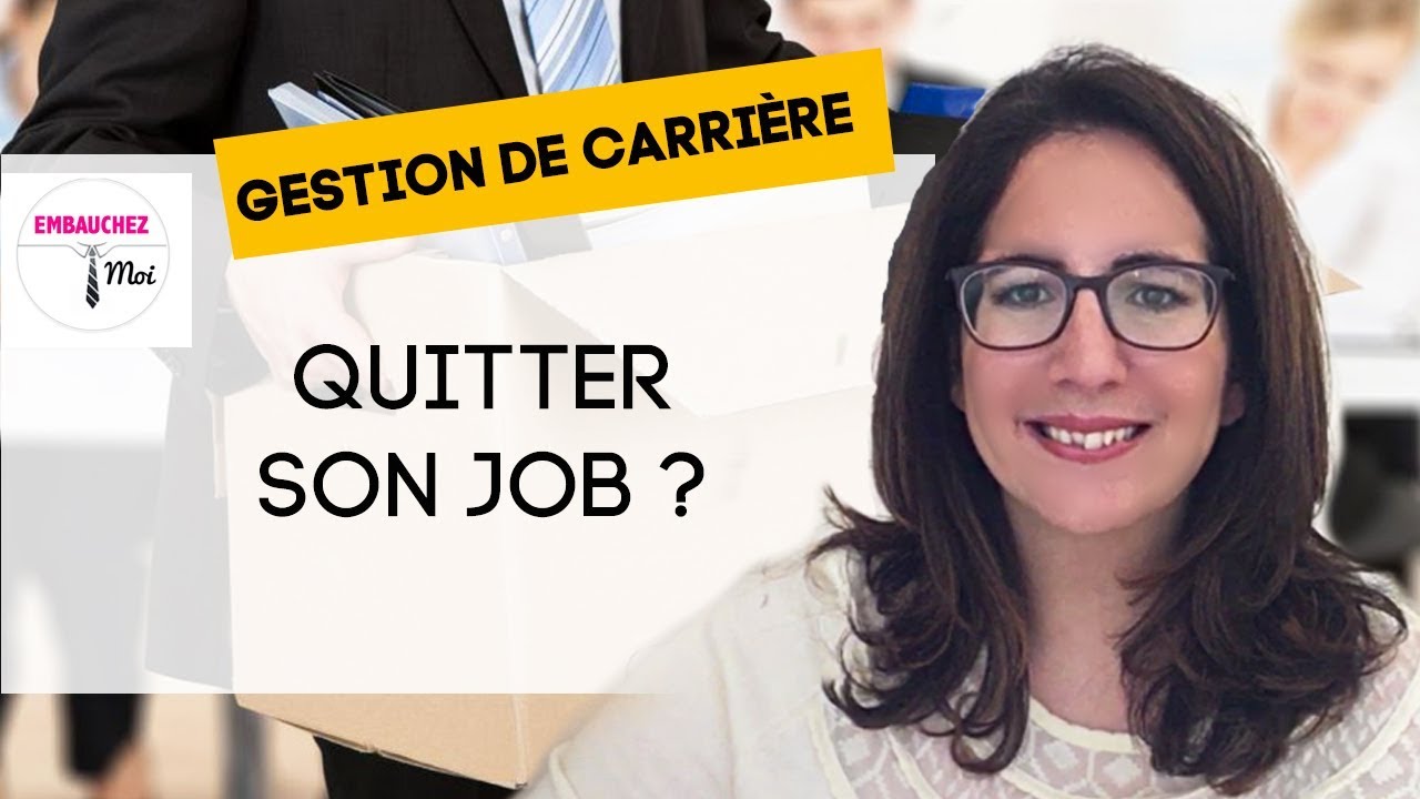Quitter son job 👍👎 Bonne ou mauvaise idée ?