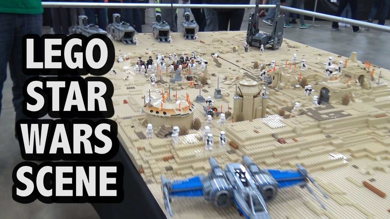 LEGO Star Wars Attack on Tuanul from The Force Awakens