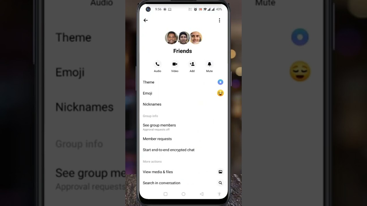 How to Enable Admin Approval for Joining Group on Messenger #shorts