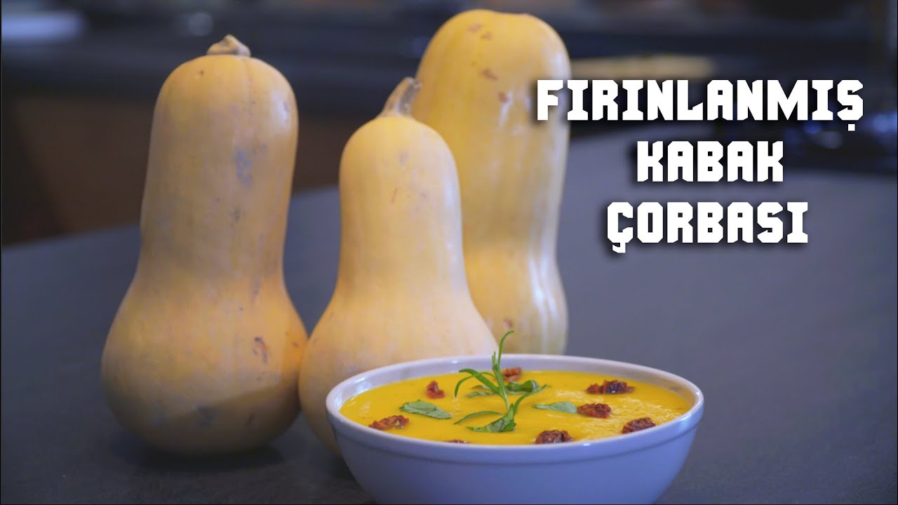 Fırınlanmış Kabak Çorbası l Pratik Çorba Tarifleri #1