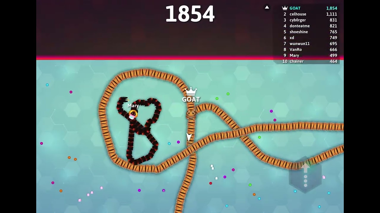 Making a 5000+ Score in Snake.io 🐍 