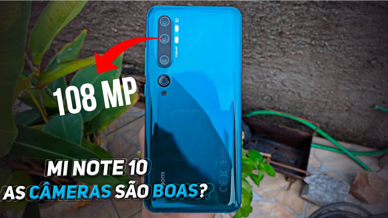 As câmeras do MI NOTE 10 são REALMENTE BOAS? Análise completa!