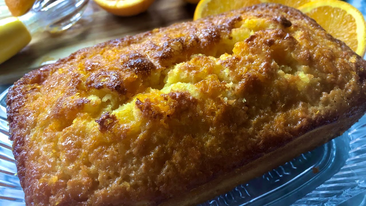 Quick Simple and Delicious Orange Cake Recipe.  Tasty and Easy Recipe #plated #orangecakerecipe