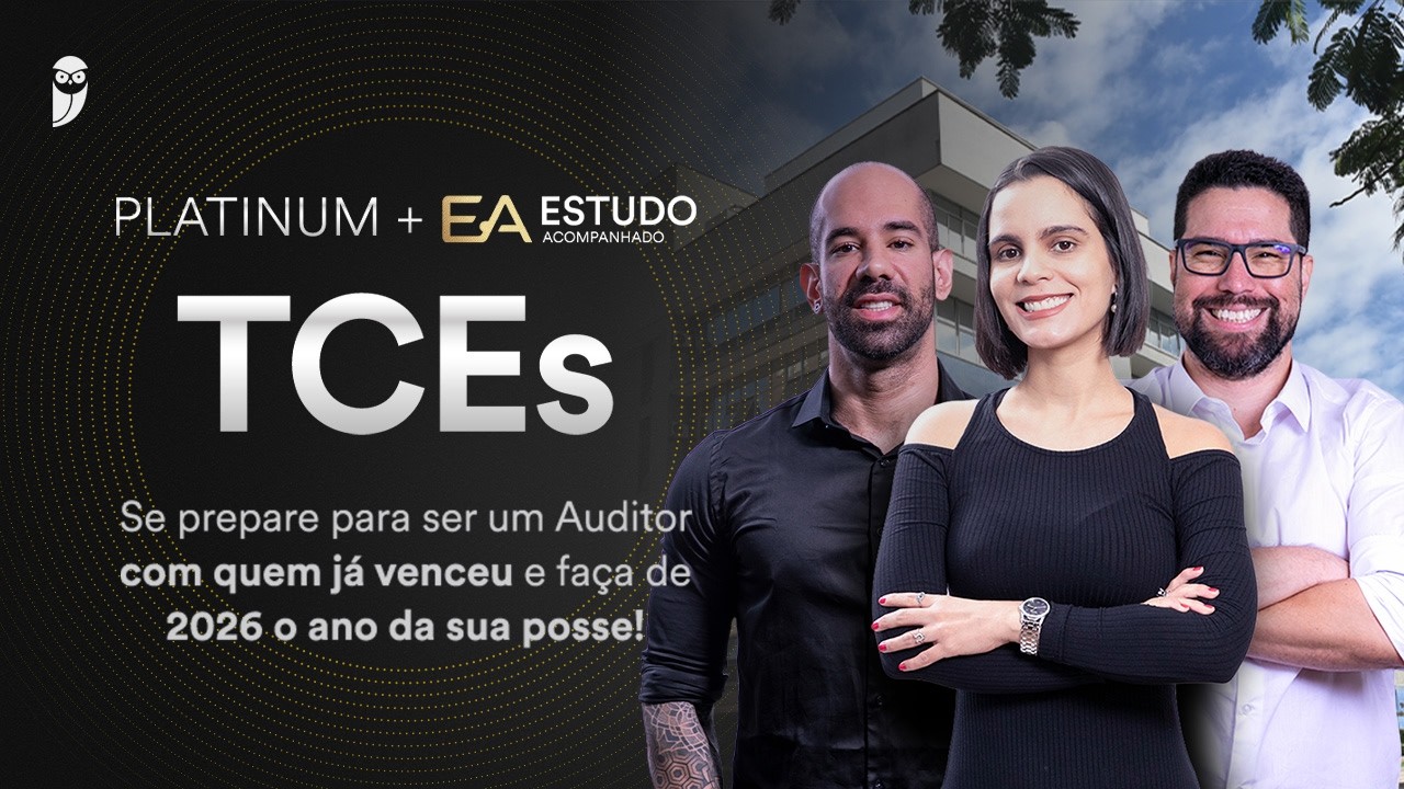 Se prepare para ser um Auditor com quem já venceu e faça de 2026 o ano da sua posse!