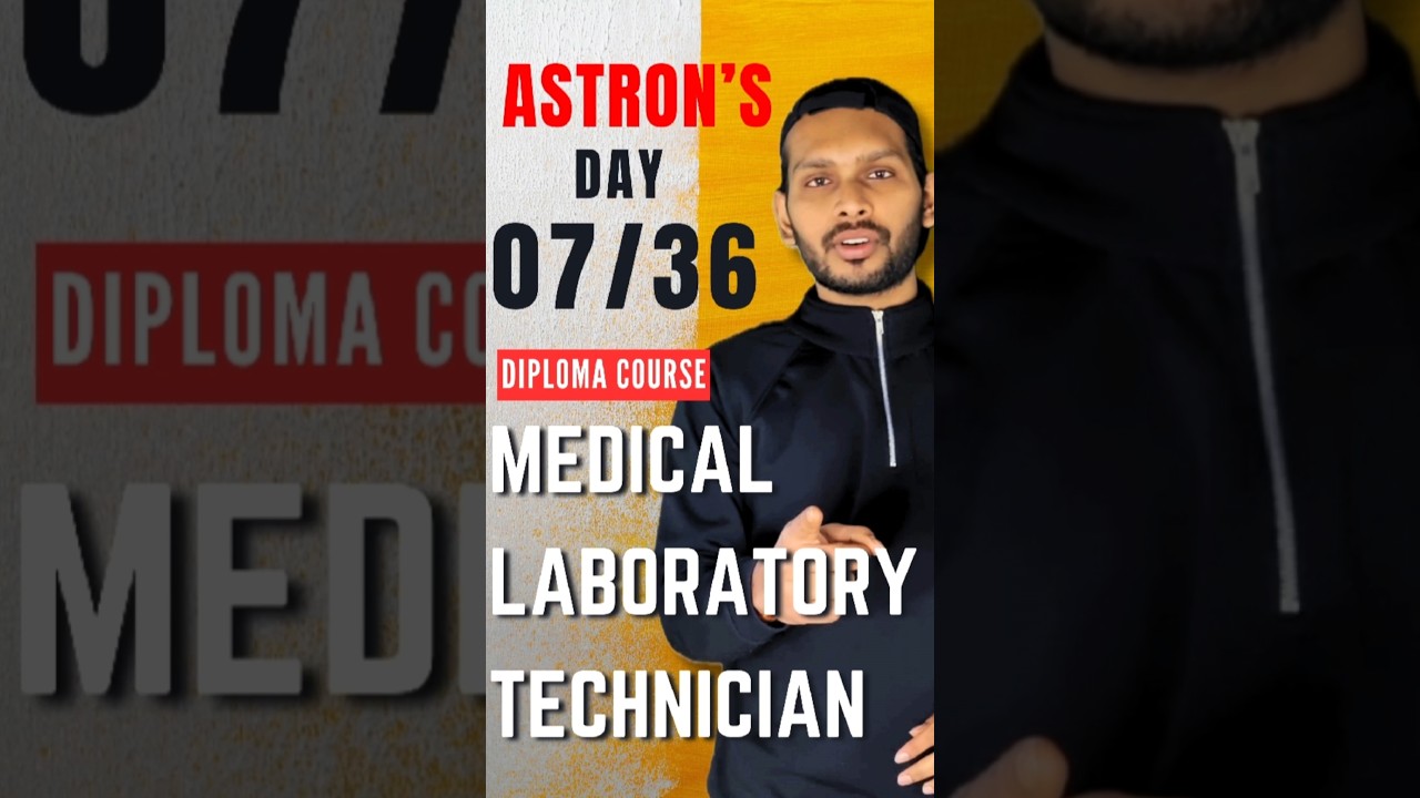 Medical Laboratory Technician👩‍🔬 