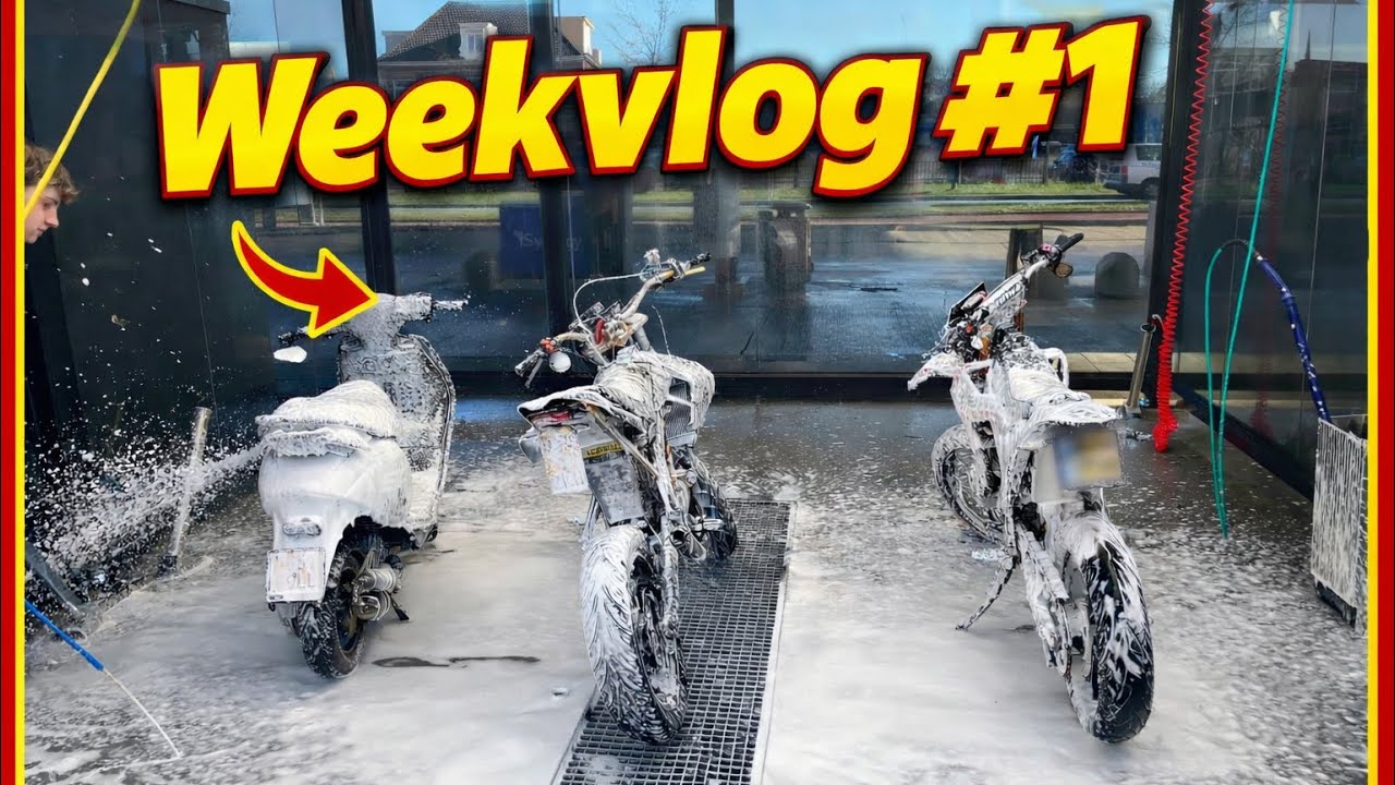 Beide brommers gaan stuk. Weekvlog #1